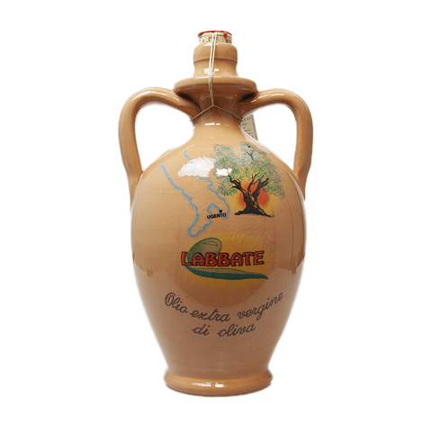 Olio Extra Vergine di Oliva  in  Anfora in Terracotta.