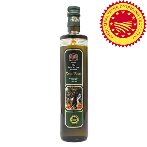 Olio Extra Vergine di Oliva DOP (Denominazione di Origine Protetta) TERRA D’OTRANTO